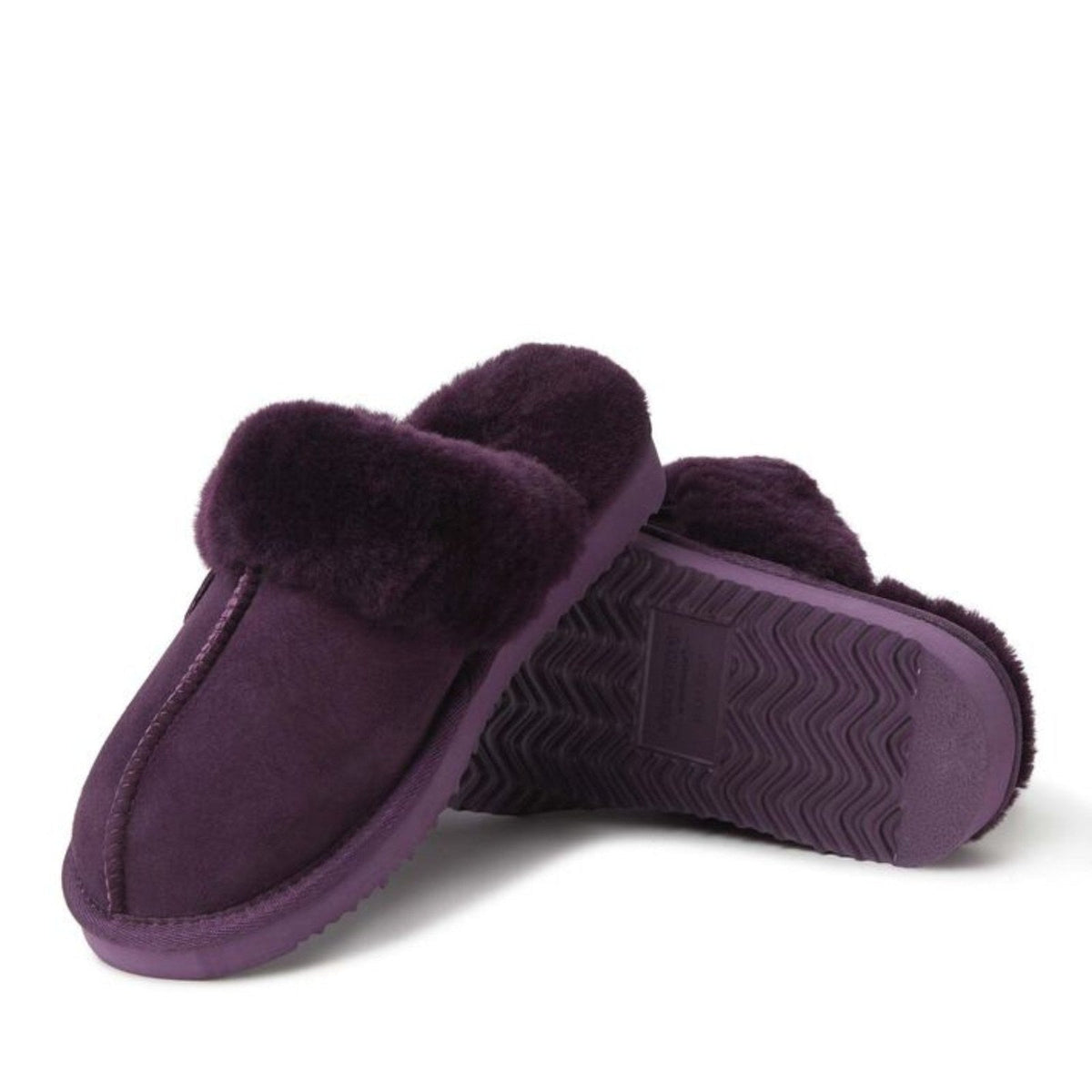Dearfoams Sydney Genuine Shearling Scuff – Women's