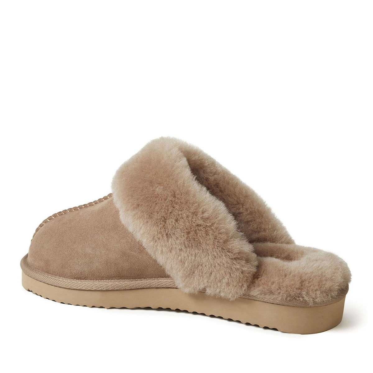 Dearfoams Sydney Genuine Shearling Scuff – Women's