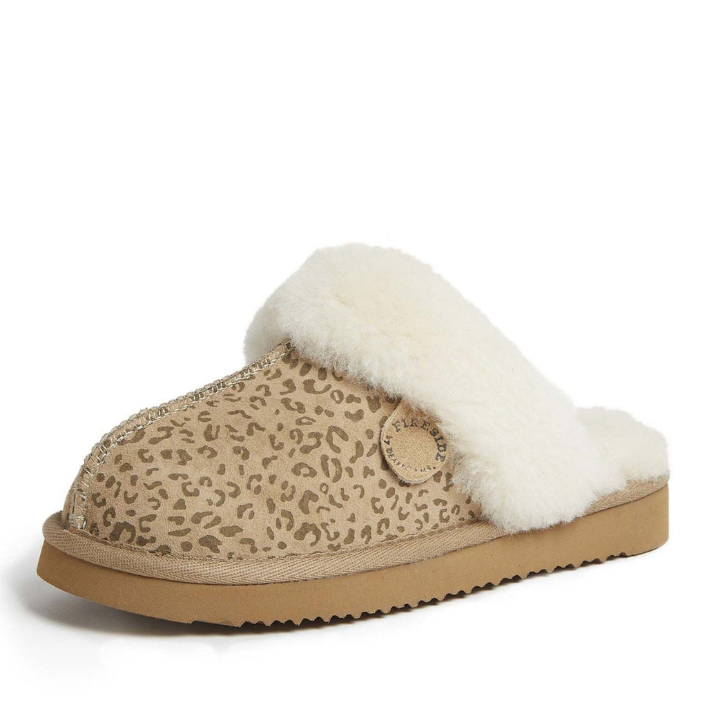 Dearfoams Sydney Genuine Shearling Scuff – Women's