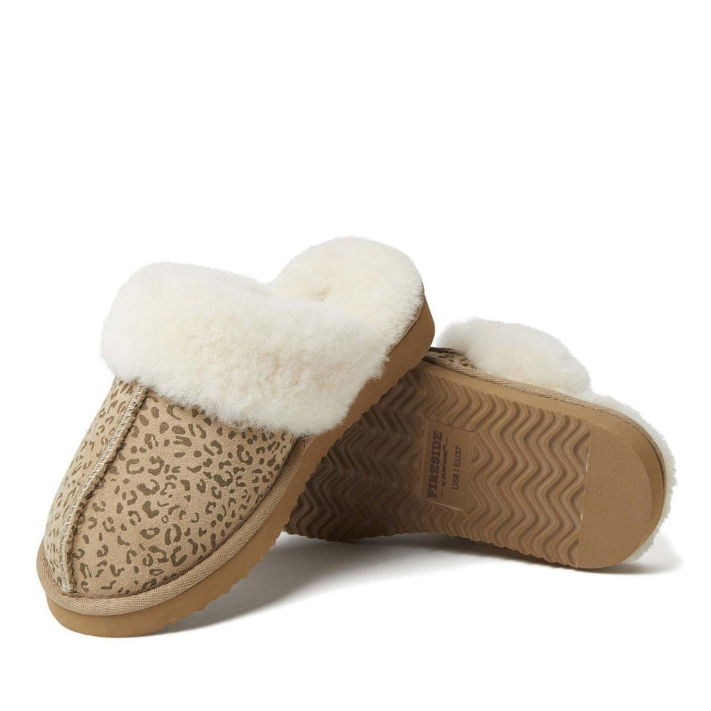 Dearfoams Sydney Genuine Shearling Scuff – Women's