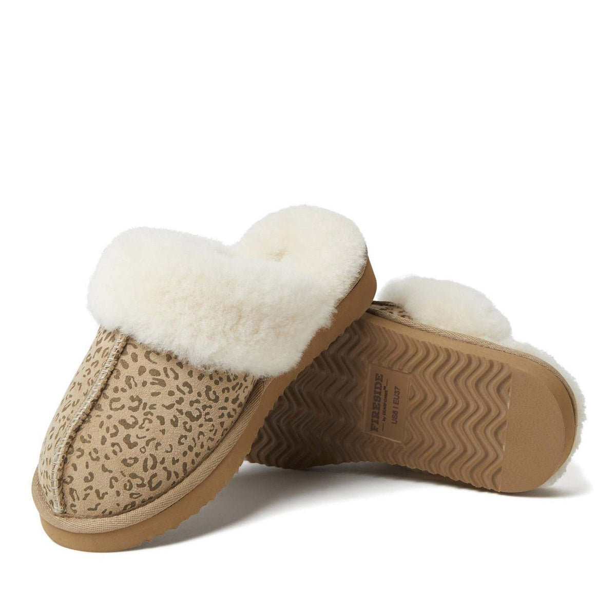 Dearfoams Sydney Genuine Shearling Scuff – Women's