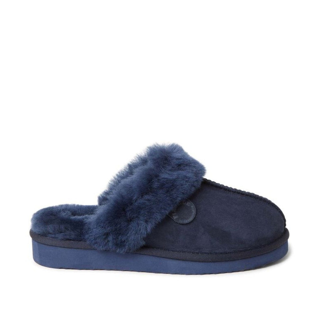Dearfoams Sydney Genuine Shearling Scuff – Women's