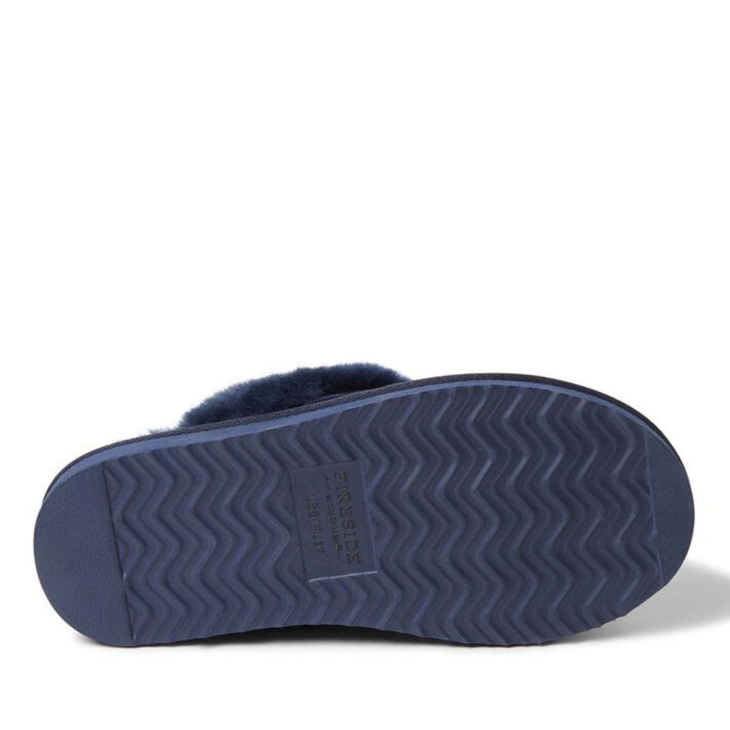 Dearfoams Sydney Genuine Shearling Scuff – Women's
