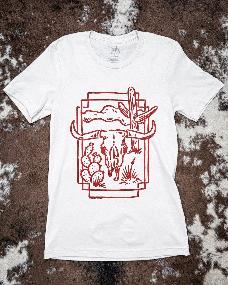 Desert Hollow Graphic Tee in Natural