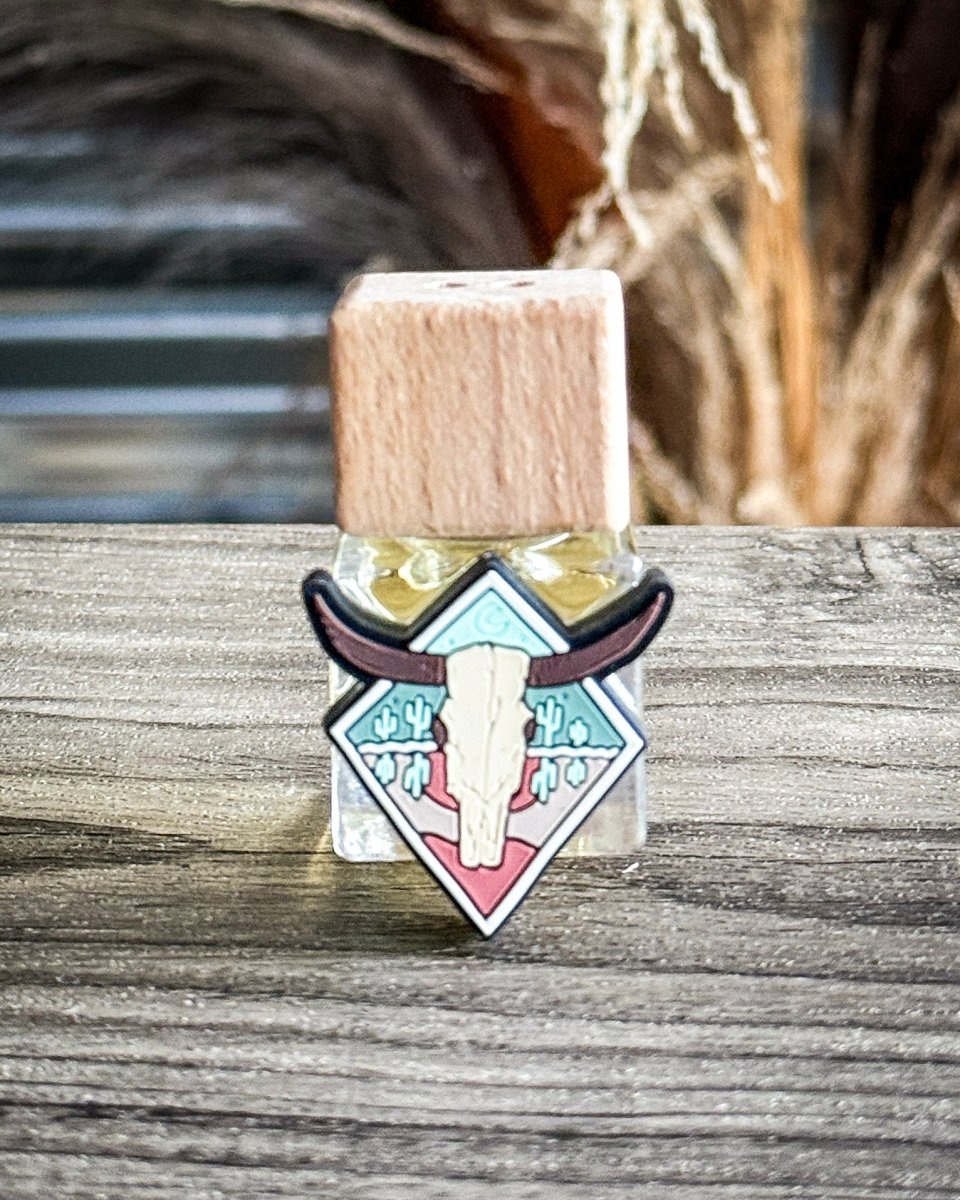 Desert Skull Vent Clip Car Diffuser in Spiced Apple