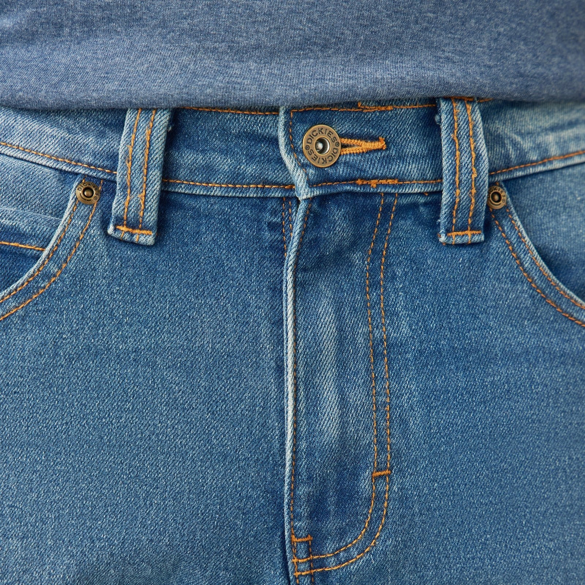 Dickies 5-Pocket Straight Slim Fit Slim Leg Jeans – Men's