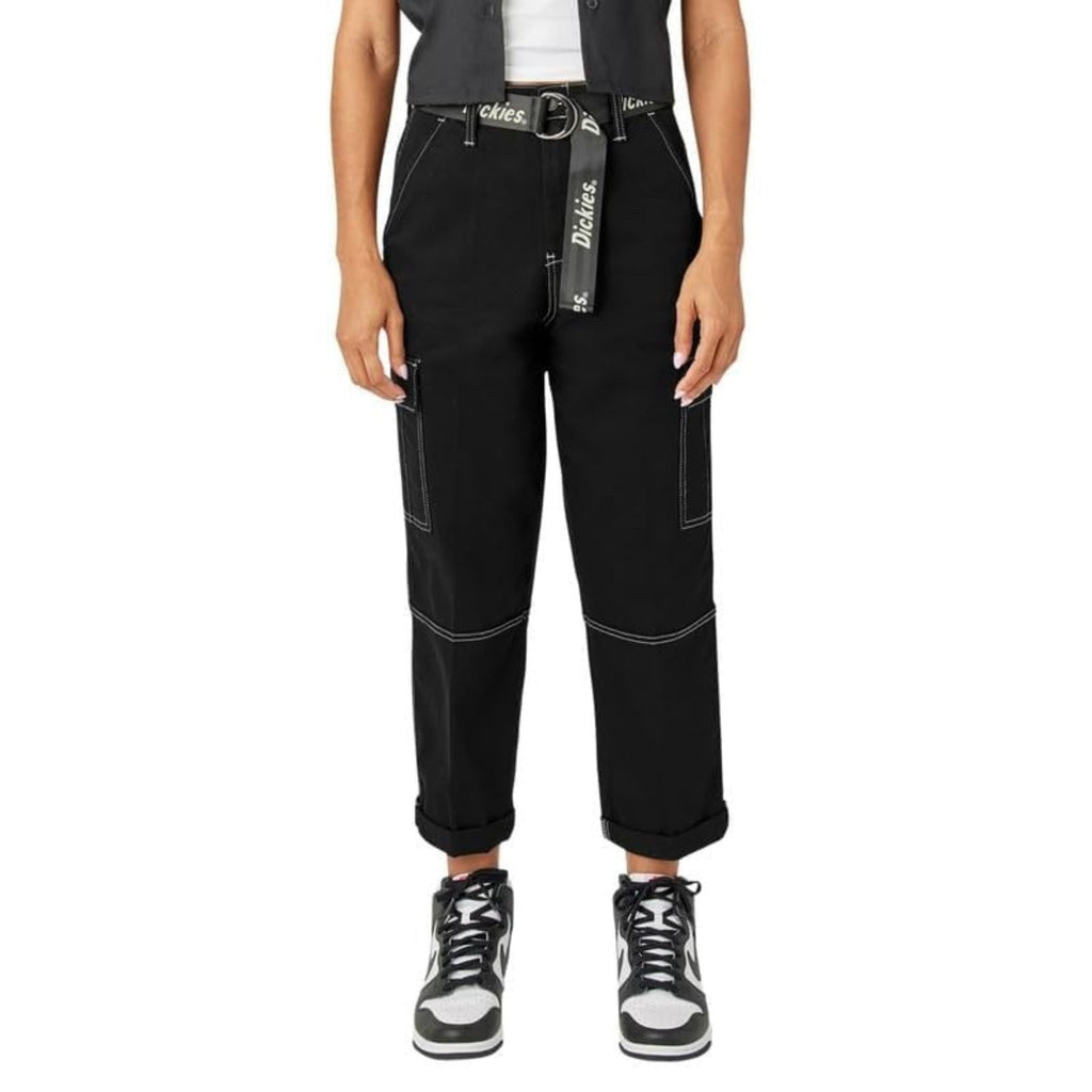 Dickies Contrast Stitch Cropped Cargo Pants – Women's