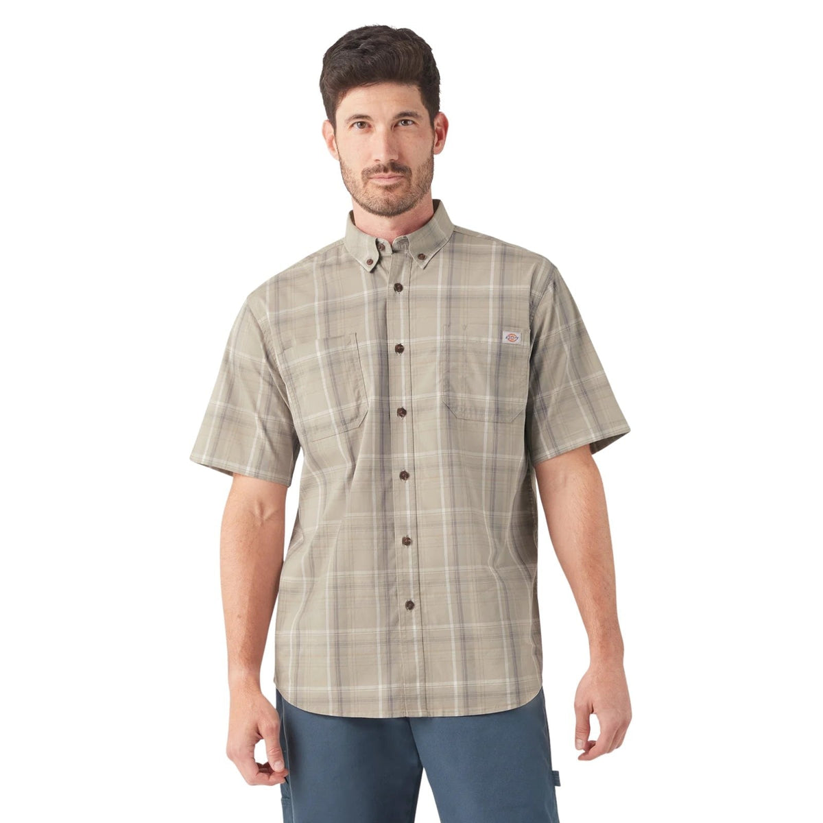 Dickies Flex Plaid Short Sleeve Shirt – Men's