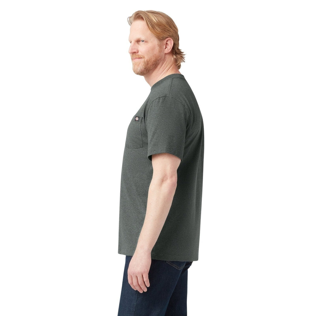 Dickies Heavyweight Heathered Pocket Tee – Men's
