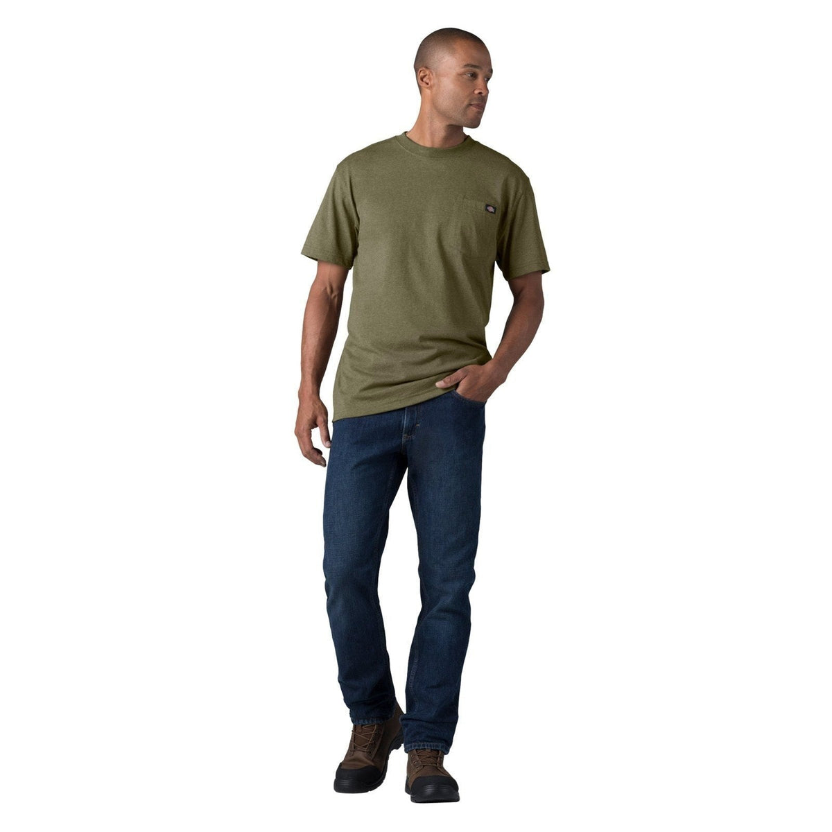 Dickies Heavyweight Heathered Pocket Tee – Men's