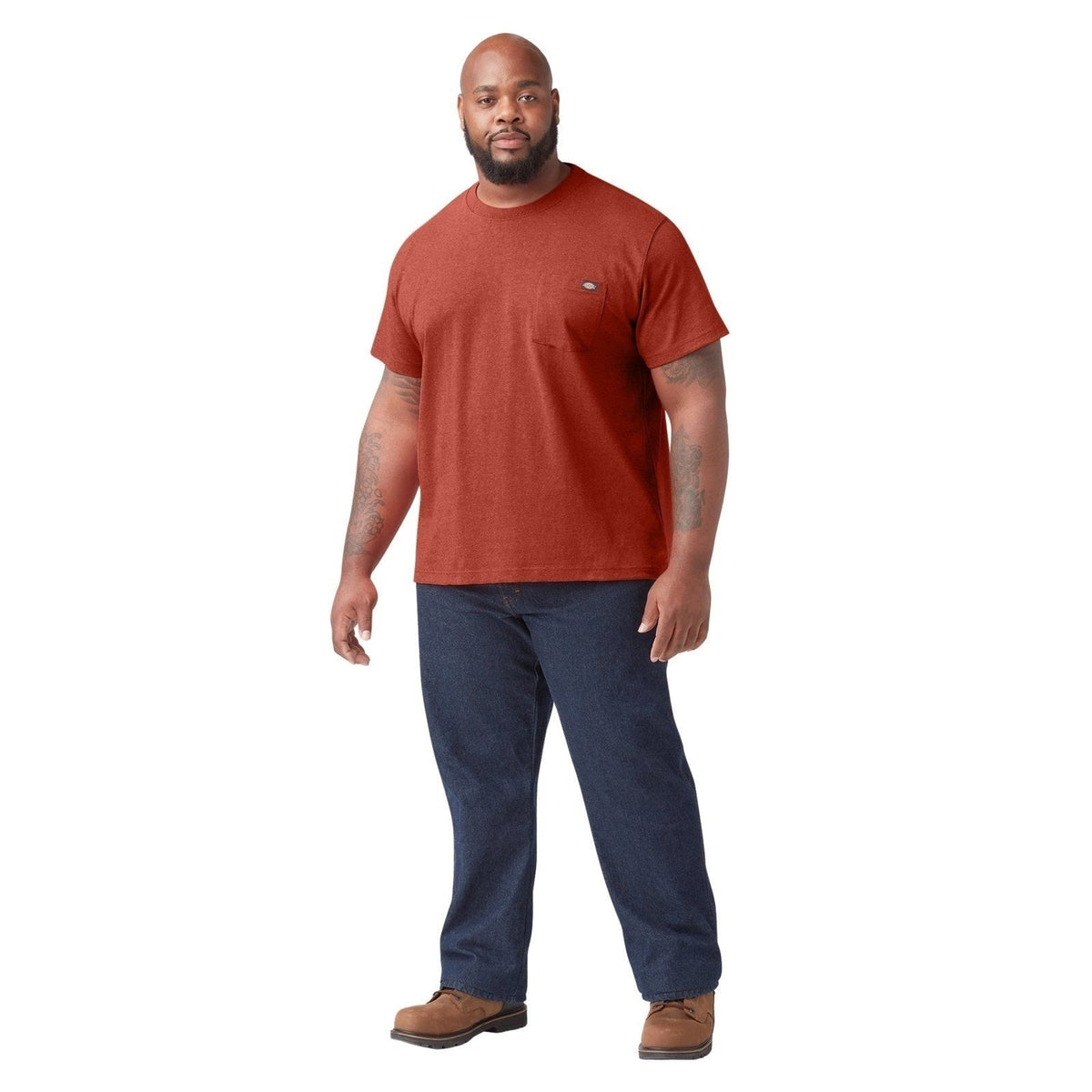 Dickies Heavyweight Heathered Pocket Tee – Men's