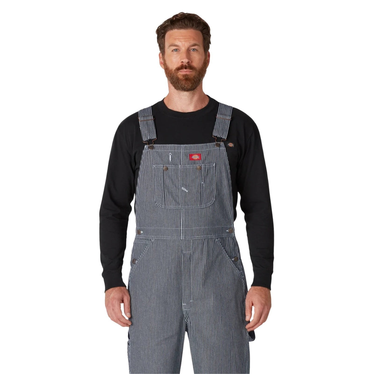 Dickies Hickory Stripe Bib Overall – Men's