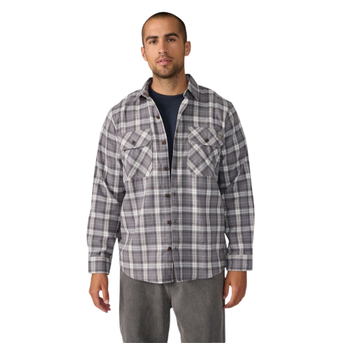 Dickies Long Sleeve Flannel Work Shirt – Men's