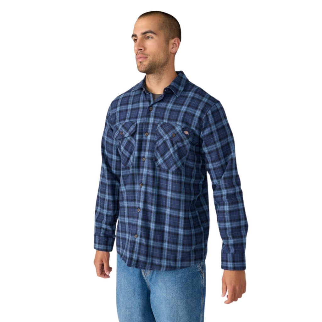 Dickies Long Sleeve Flannel Work Shirt – Men's