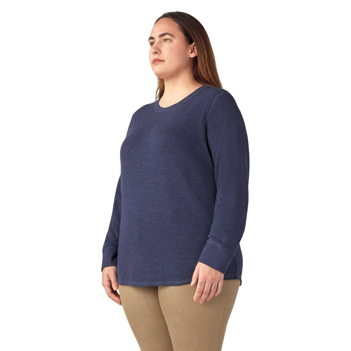 Dickies Women's Plus Long Sleeve Thermal Shirt