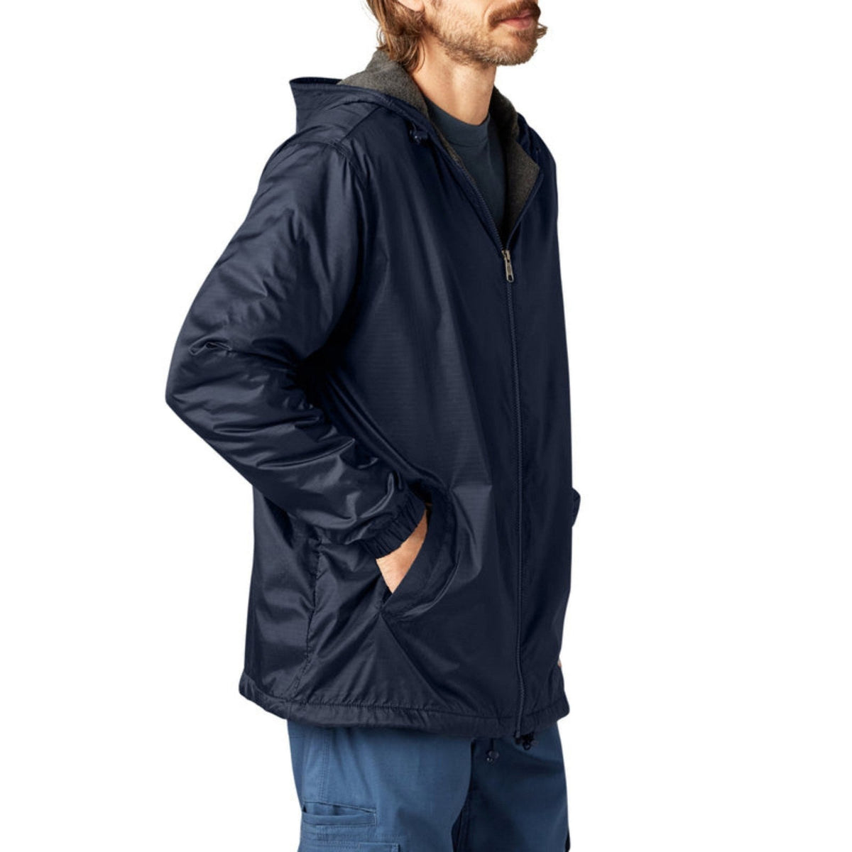 Dickies Nylon Hooded Fleece Lined Jacket – Men's