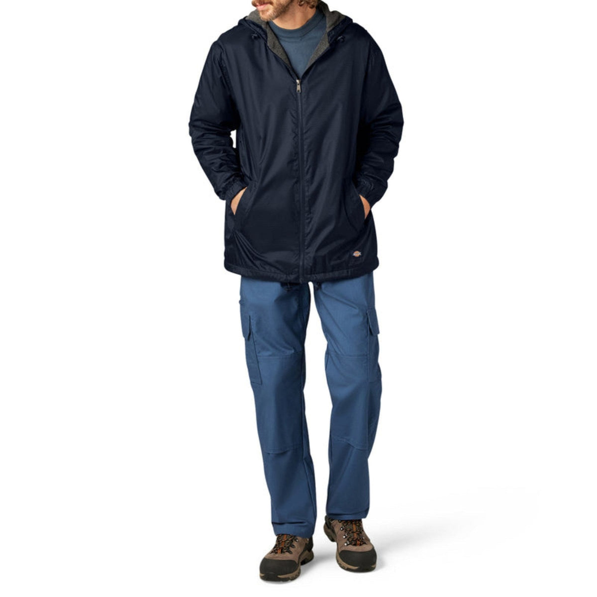 Dickies Nylon Hooded Fleece Lined Jacket – Men's