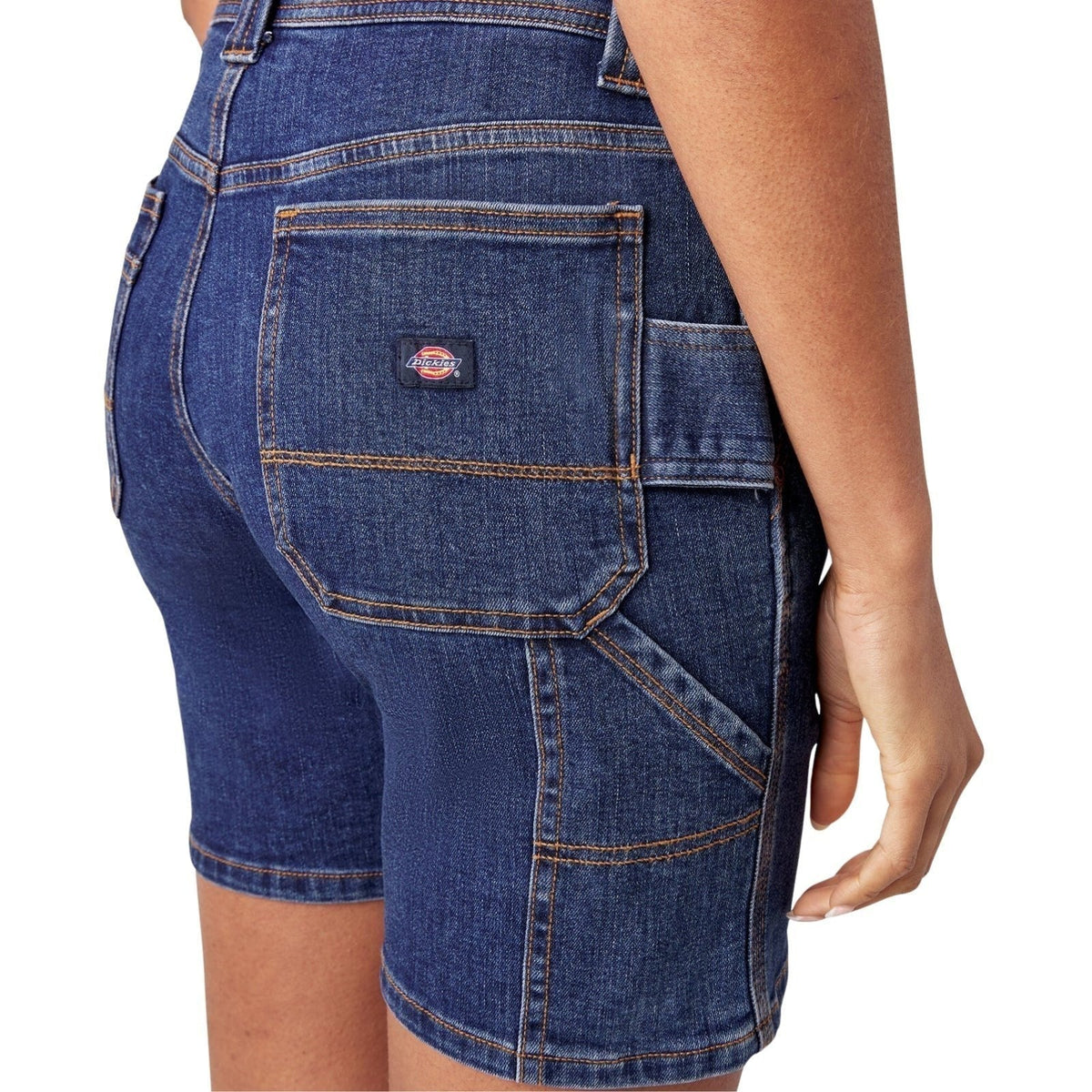 Dickies Relaxed Fit Denim Carpenter Shorts – Women's