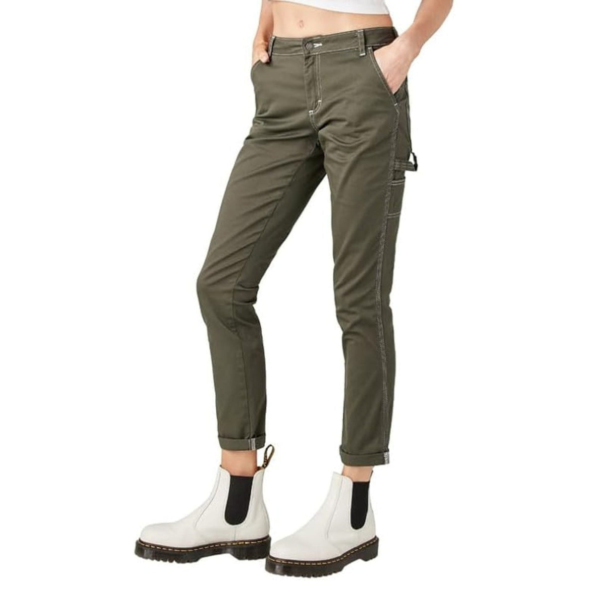 Dickies Roll Hem Carpenter Pant – Women's