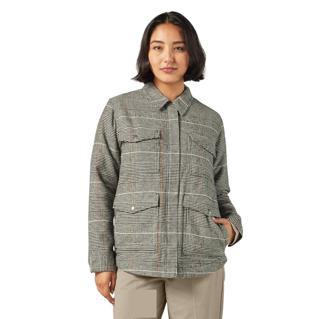 Dickies Sherpa Lined Flannel Chore Coat – Women's