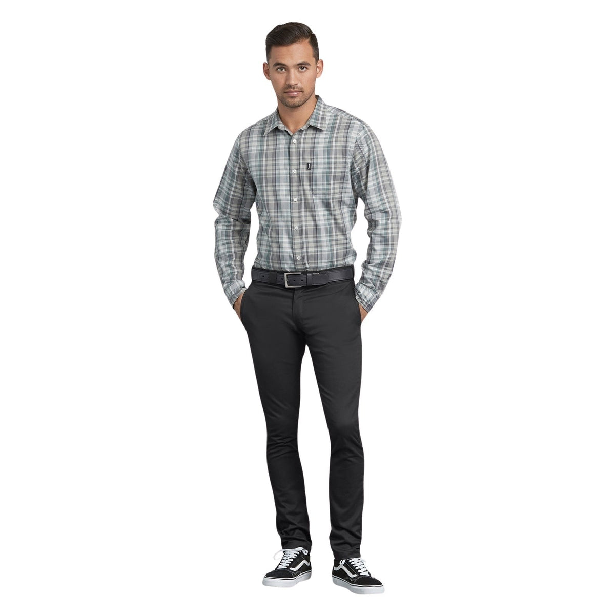 Dickies Skinny Fit Straight Leg Flat Front Pant – Men's