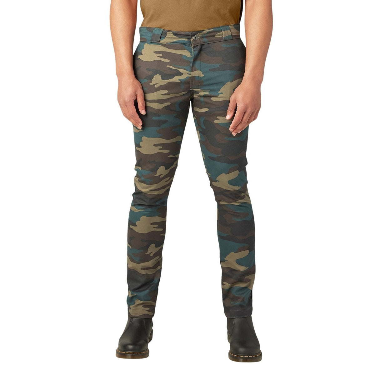 Dickies Skinny Fit Straight Leg Flat Front Pant – Men's