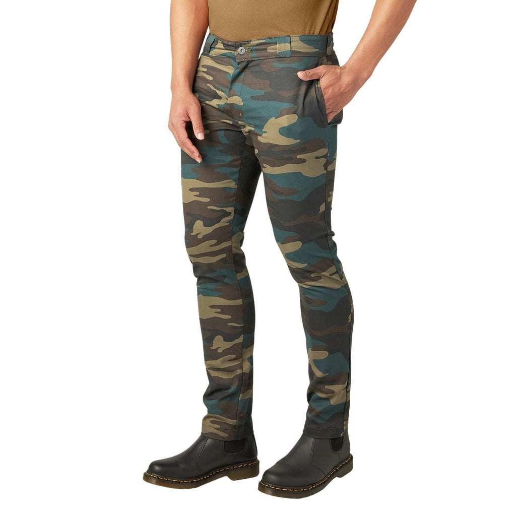 Dickies Skinny Fit Straight Leg Flat Front Pant – Men's
