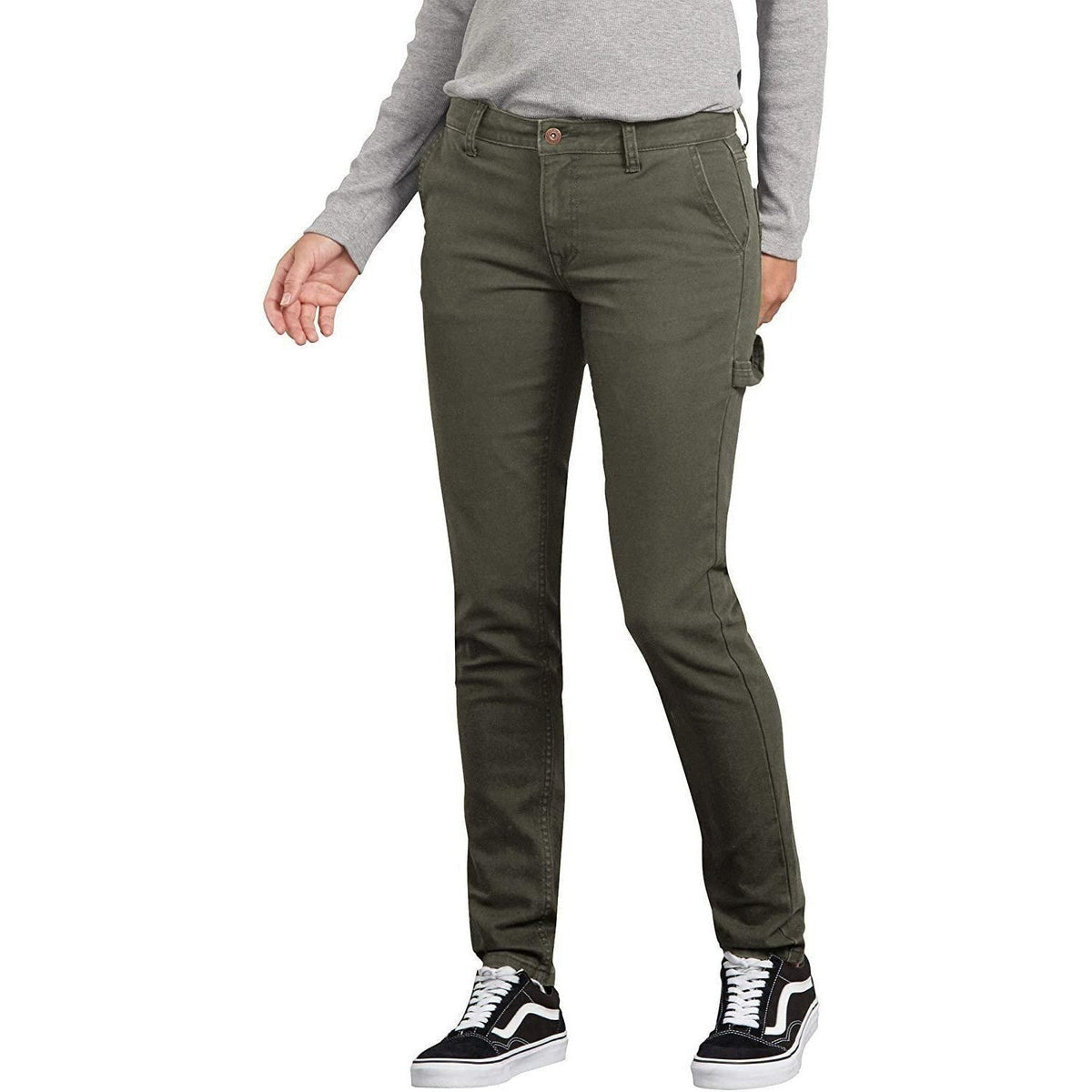 Dickies Slim Straight Stretch Duck Carpenter Pant – Women's