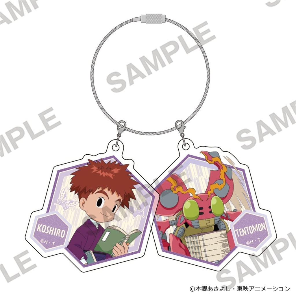 Digimon Adventure - Acrylic Keychain Pair Wa-Modern Ver. - Izzy Izumi & Tentomon [Pre-Order Jan 2027]