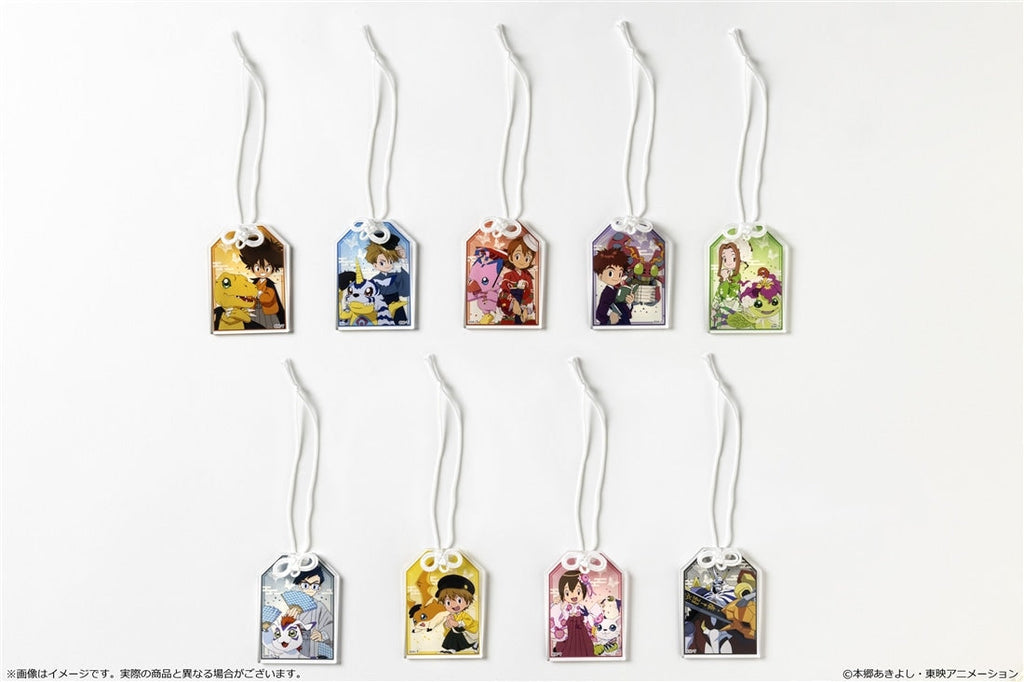 Digimon Adventure - Omamori Acrylic Keychain - Yamato Ishida (Matt) & Gabumon [Pre-Order Jan 2027]