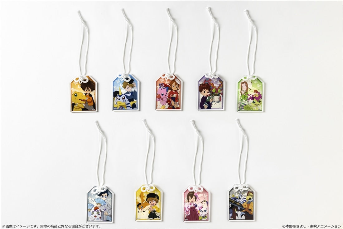 Digimon Adventure - Omamori Acrylic Keychain - Yamato Ishida (Matt) & Gabumon [Pre-Order Jan 2027]