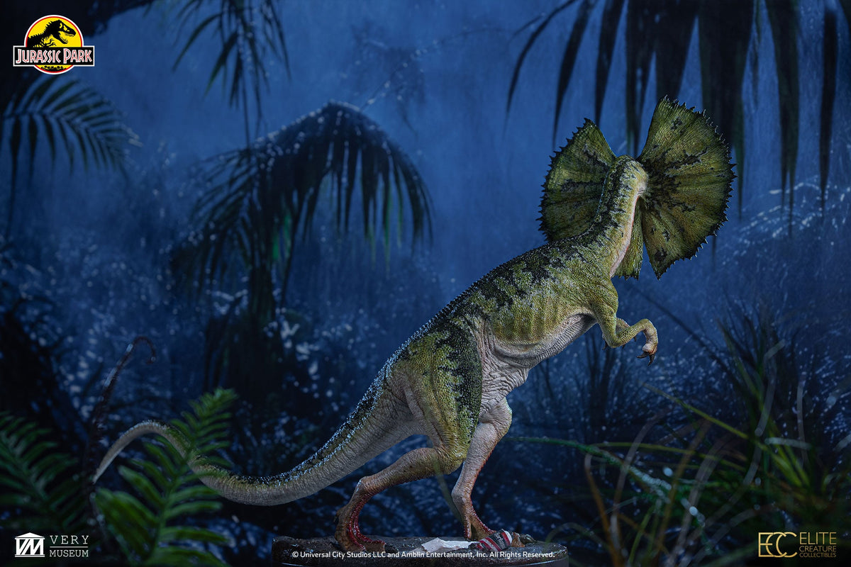 Jurassic Park (1993): Dilophosaurus 1/3 Scale Maquette