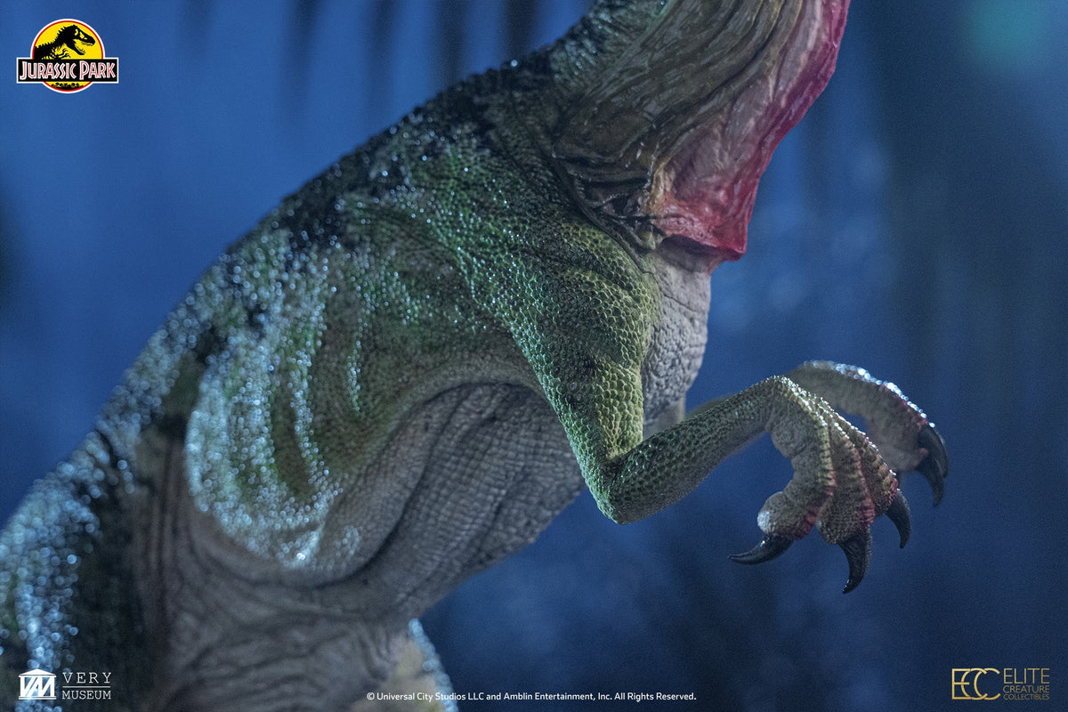 Jurassic Park (1993): Dilophosaurus 1/3 Scale Maquette