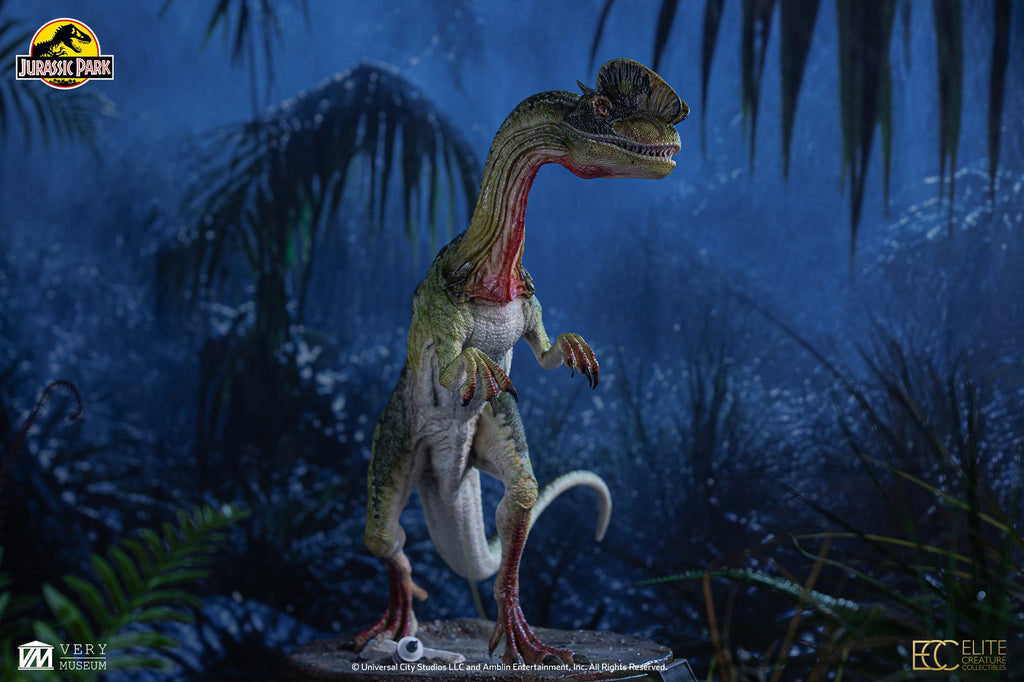 Jurassic Park (1993): Dilophosaurus 1/3 Scale Maquette