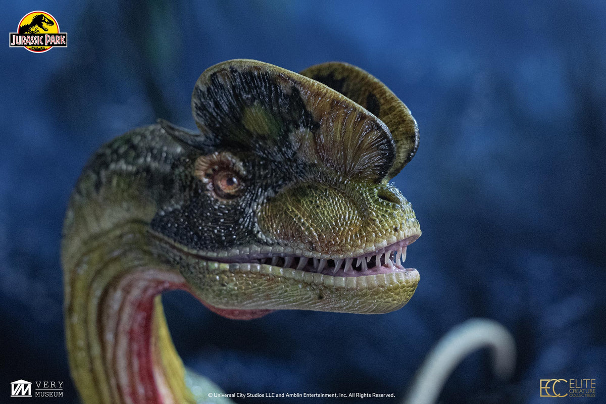 Jurassic Park (1993): Dilophosaurus 1/3 Scale Maquette