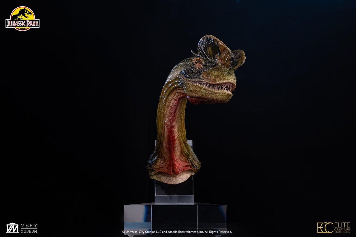 Jurassic Park (1993): Dilophosaurus 1/3 Scale Maquette
