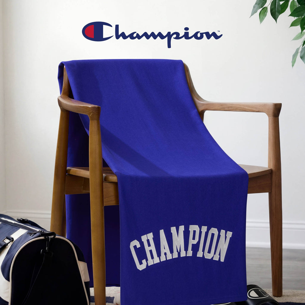 Jersey with Fleece Backing Throw Blanket