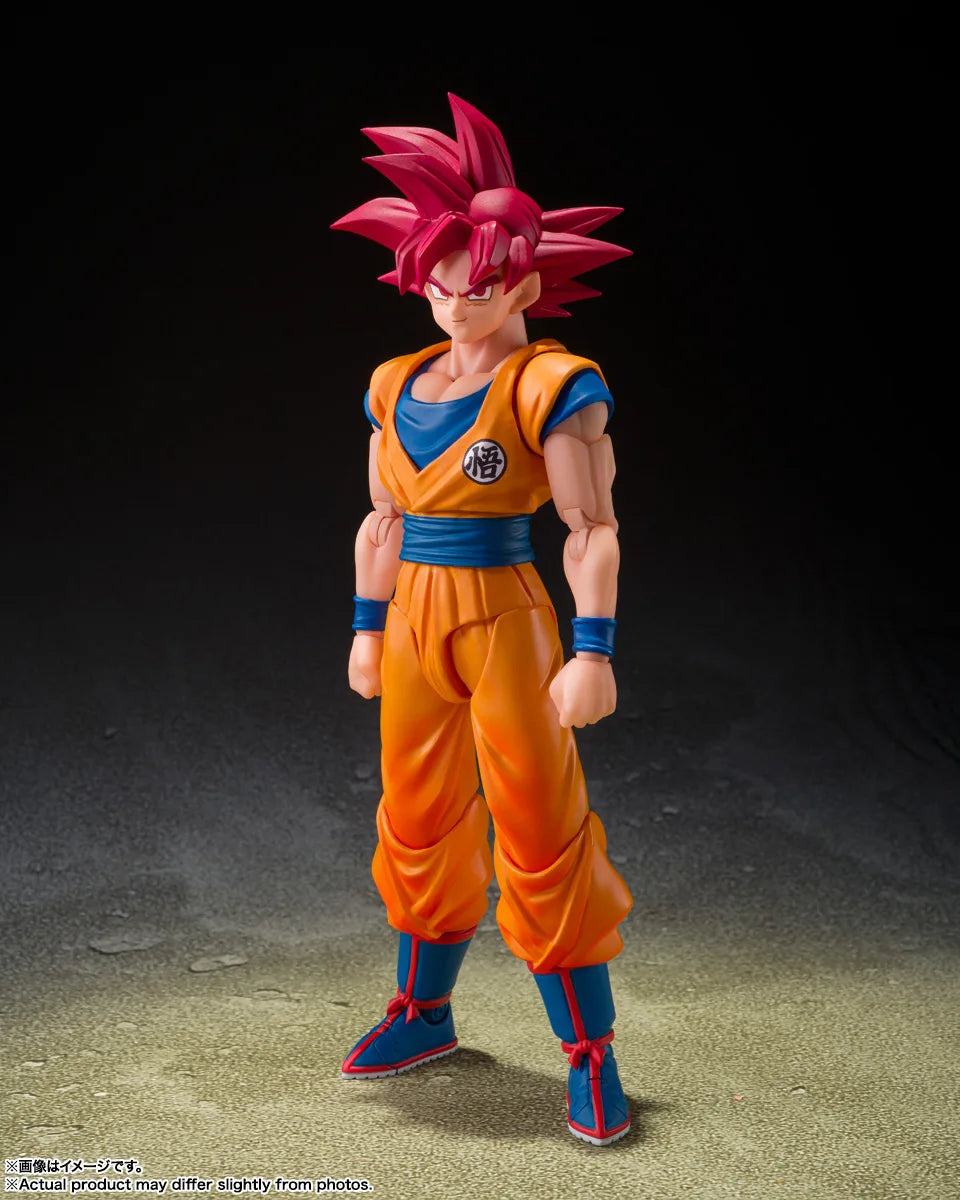 Dragon Ball S.H.Figuarts - Figure Super Saiyan God Son Goku God Aura [Pre-Order Apr 2027]