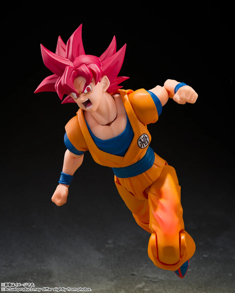 Dragon Ball S.H.Figuarts - Figure Super Saiyan God Son Goku God Aura [Pre-Order Apr 2027]