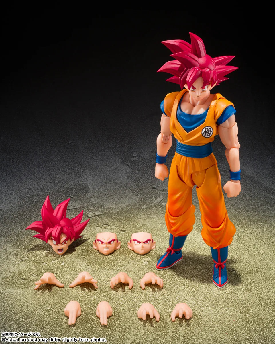 Dragon Ball S.H.Figuarts - Figure Super Saiyan God Son Goku God Aura [Pre-Order Apr 2027]
