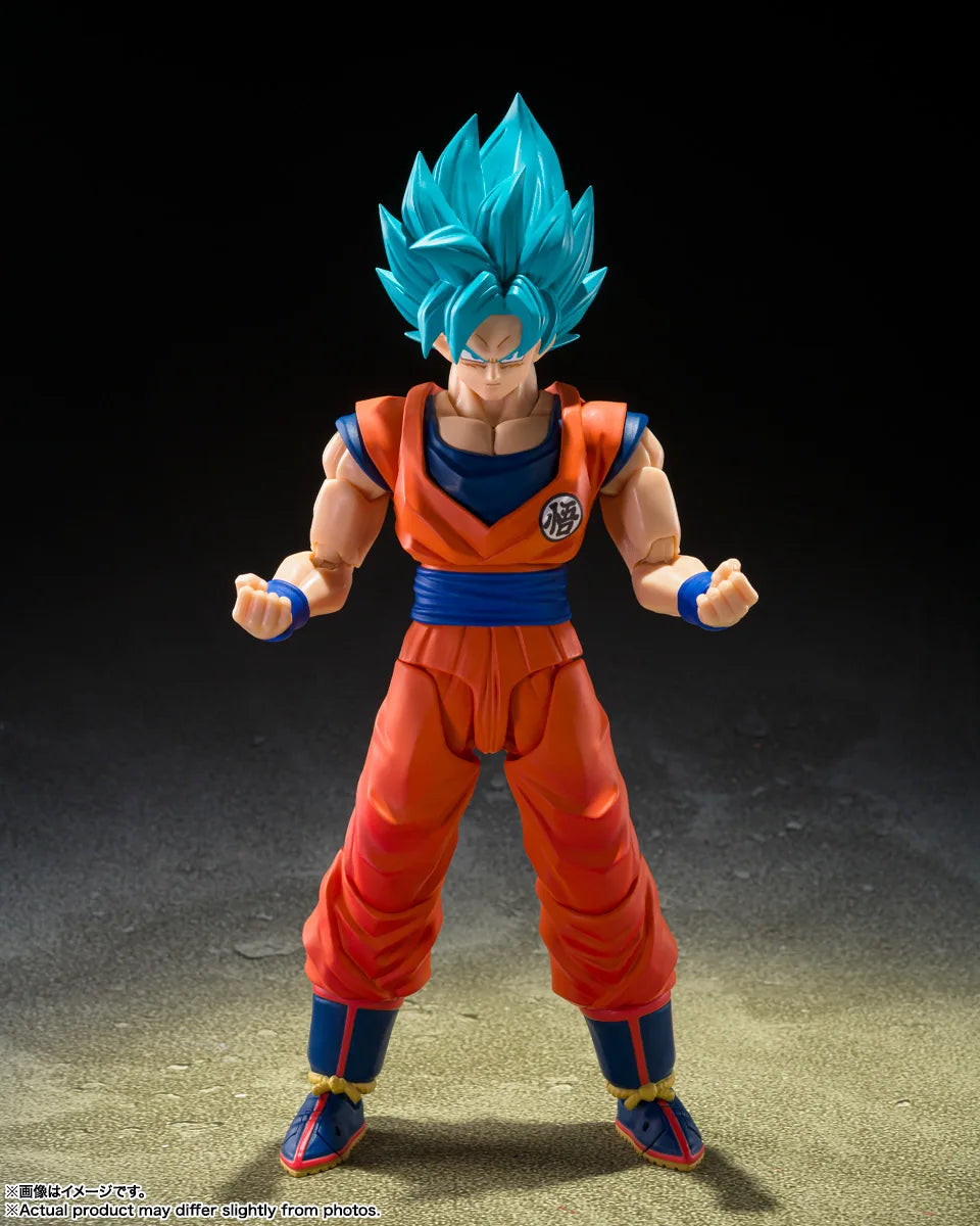 Dragon Ball S.H.Figuarts - Figure Super Saiyan God Super Saiyan Son Goku Blue Power Transcending Limits [Pre-Order Apr 2027]