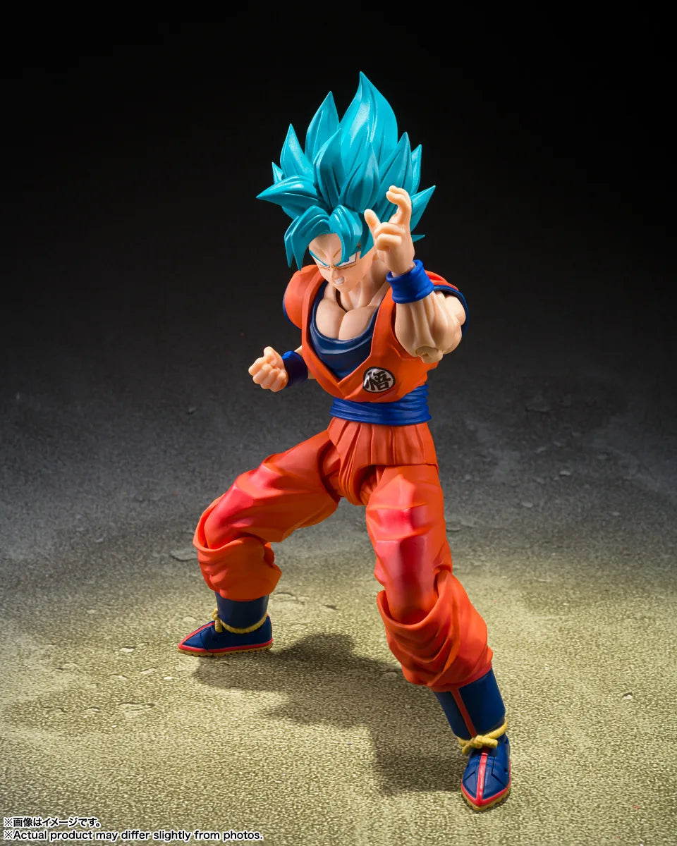 Dragon Ball S.H.Figuarts - Figure Super Saiyan God Super Saiyan Son Goku Blue Power Transcending Limits [Pre-Order Apr 2027]
