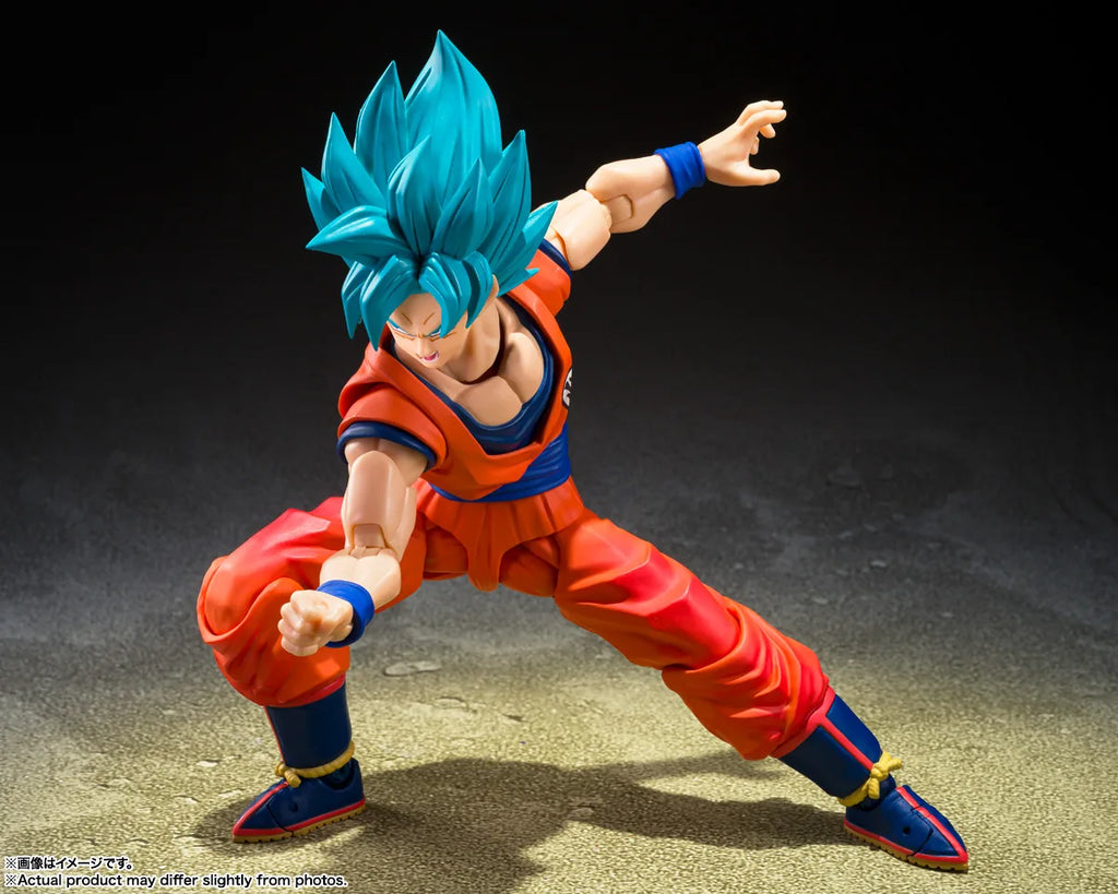 Dragon Ball S.H.Figuarts - Figure Super Saiyan God Super Saiyan Son Goku Blue Power Transcending Limits [Pre-Order Apr 2027]