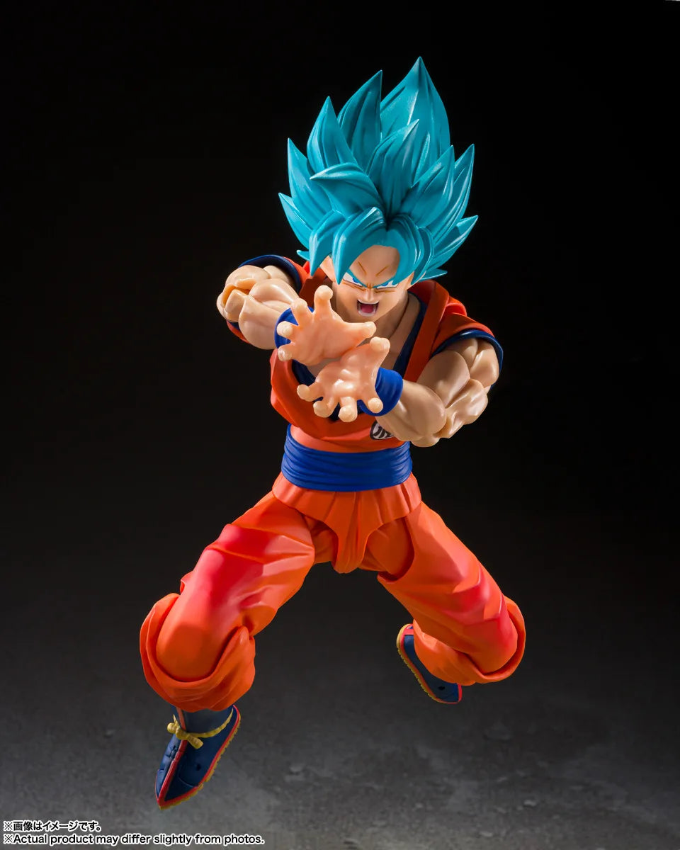 Dragon Ball S.H.Figuarts - Figure Super Saiyan God Super Saiyan Son Goku Blue Power Transcending Limits [Pre-Order Apr 2027]