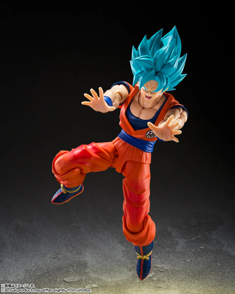 Dragon Ball S.H.Figuarts - Figure Super Saiyan God Super Saiyan Son Goku Blue Power Transcending Limits [Pre-Order Apr 2027]