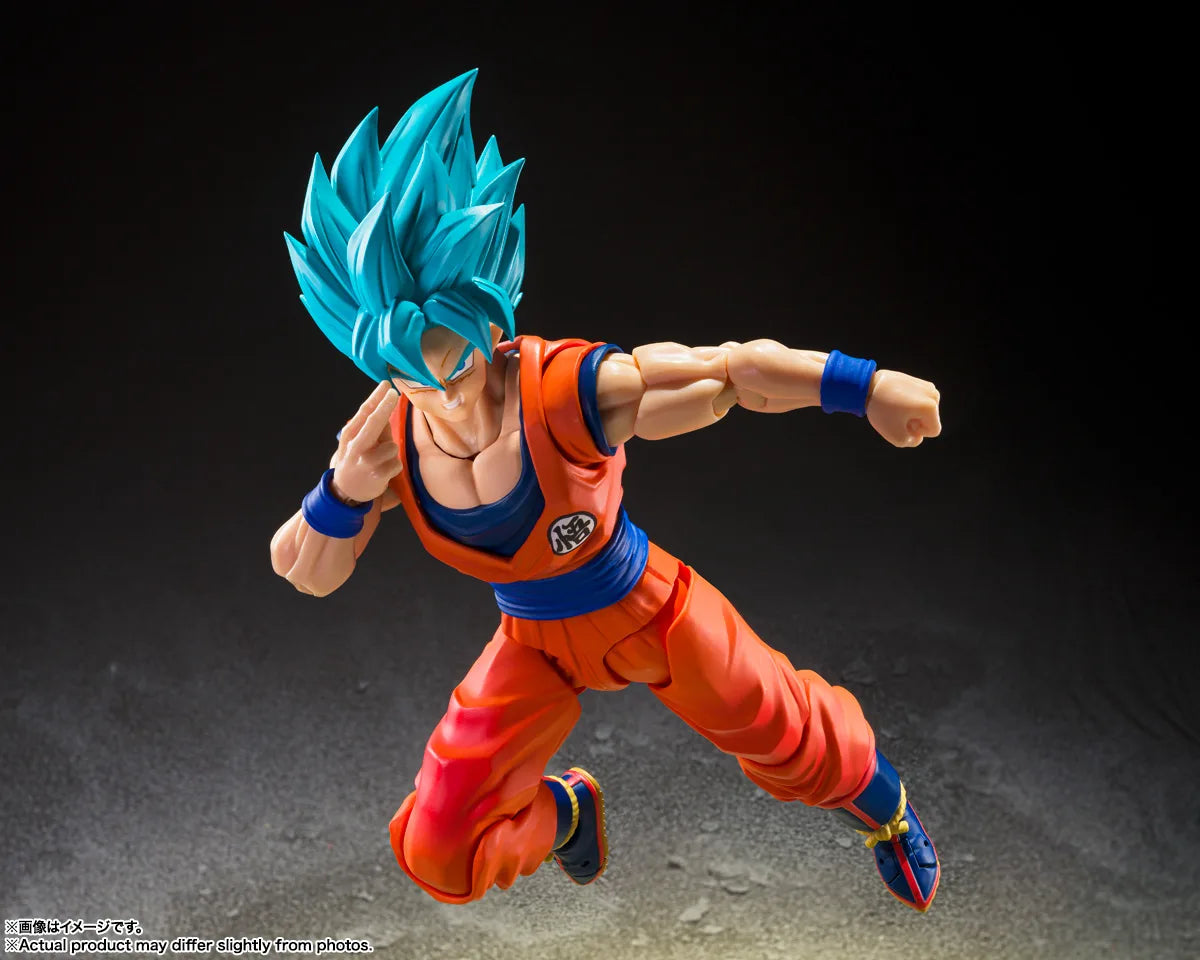 Dragon Ball S.H.Figuarts - Figure Super Saiyan God Super Saiyan Son Goku Blue Power Transcending Limits [Pre-Order Apr 2027]
