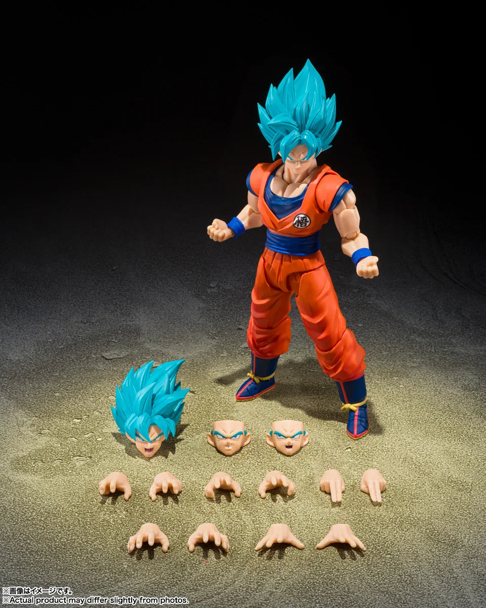 Dragon Ball S.H.Figuarts - Figure Super Saiyan God Super Saiyan Son Goku Blue Power Transcending Limits [Pre-Order Apr 2027]