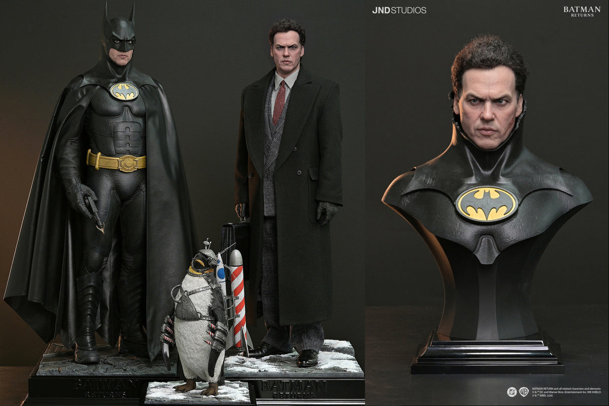DC Batman Returns (1992): Batman Dual Set with Bust 1/3 Scale