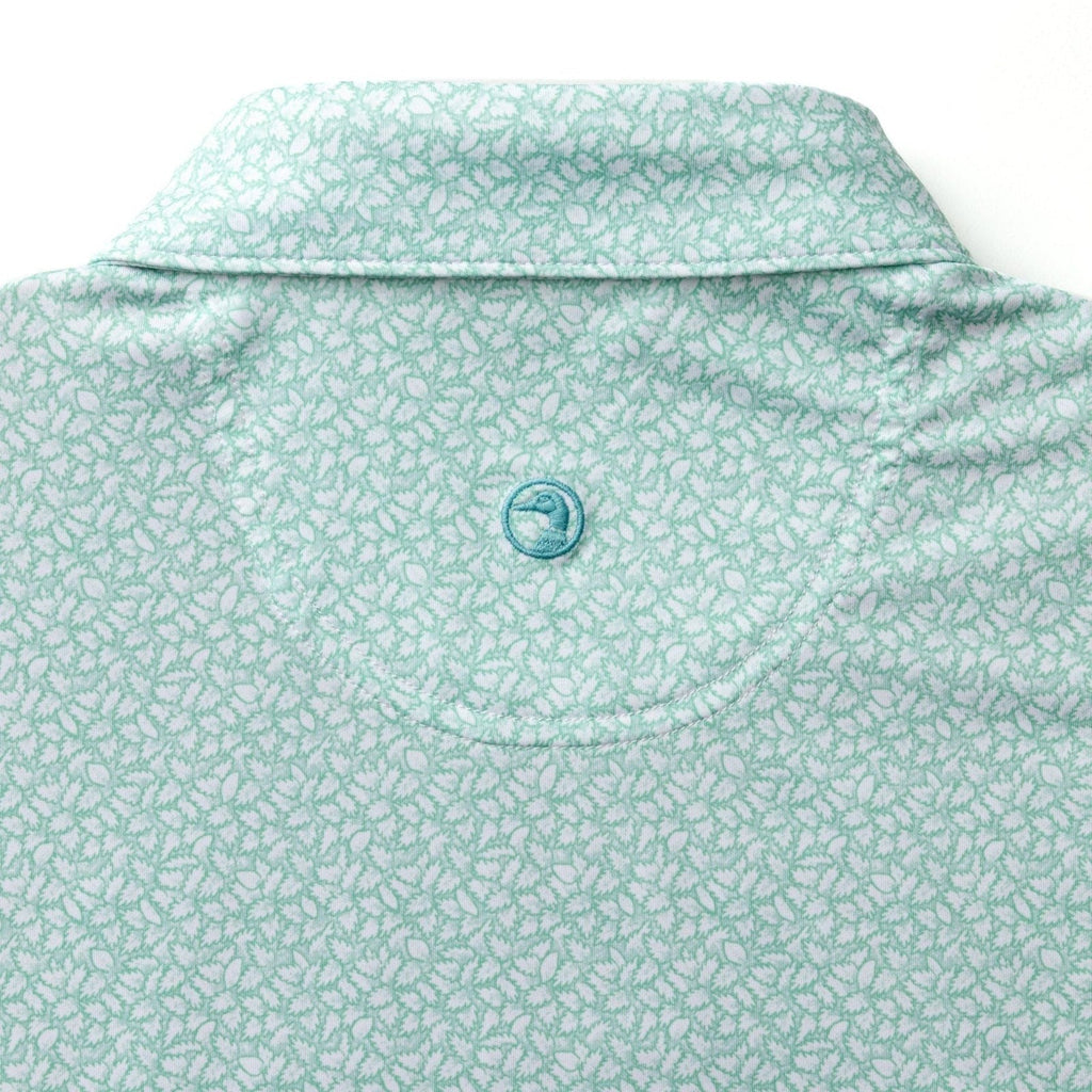 Duckhead Long Drive Stripe Performance Polo – Men's