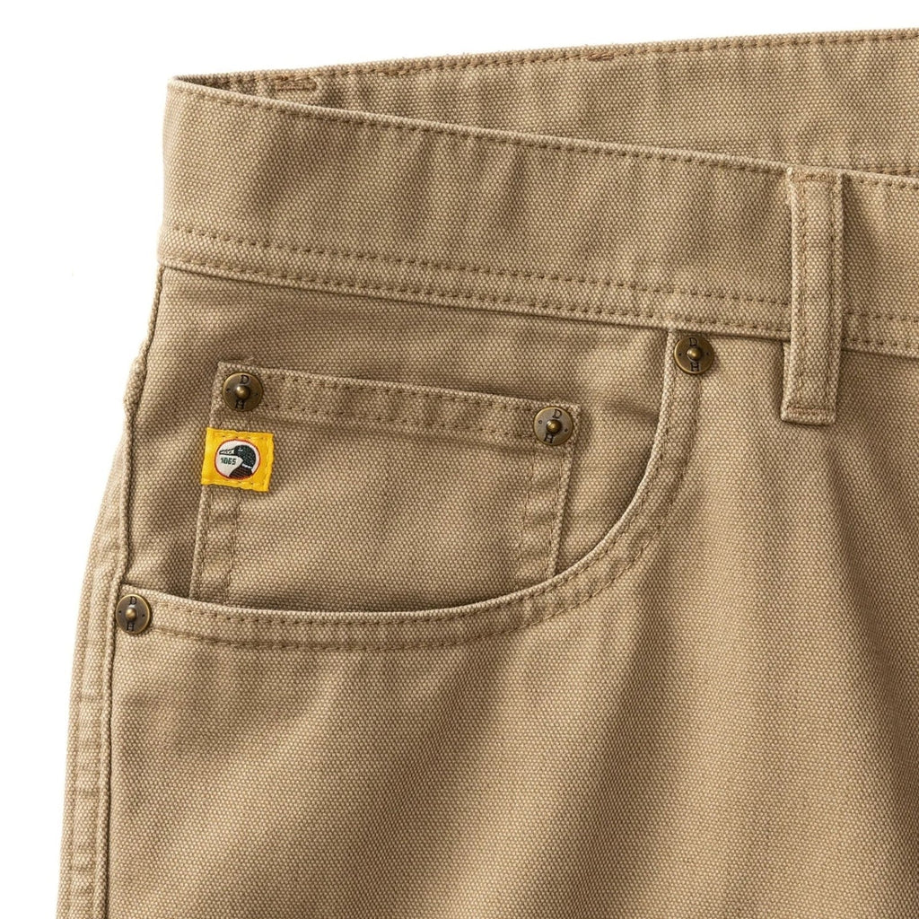 Duck Head Field Canvas Five Pocket Pant – Men's